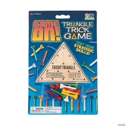 Tricky Triangle Peg Games - 6 Sets